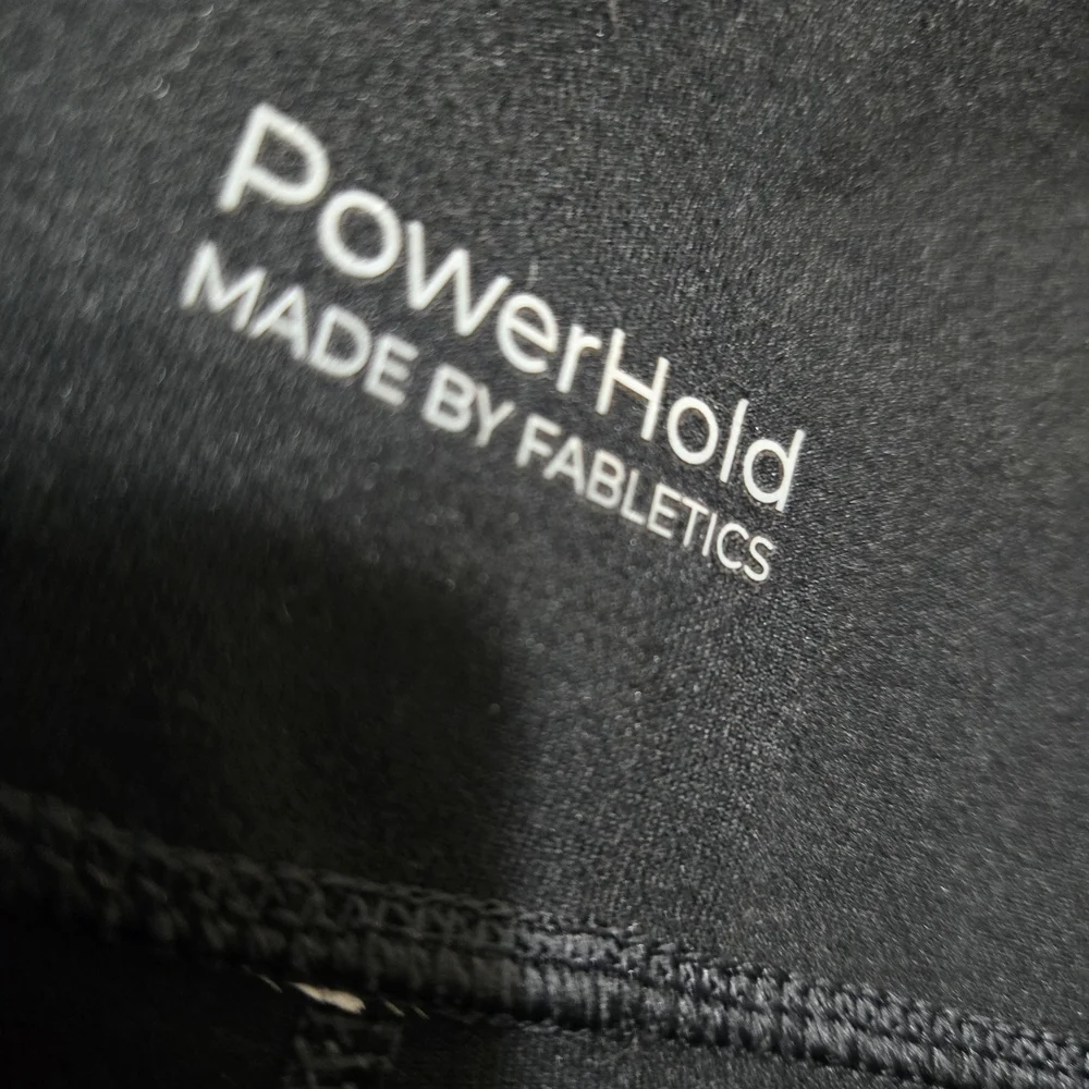 Fabletics Black Matte High-Waisted Leggings